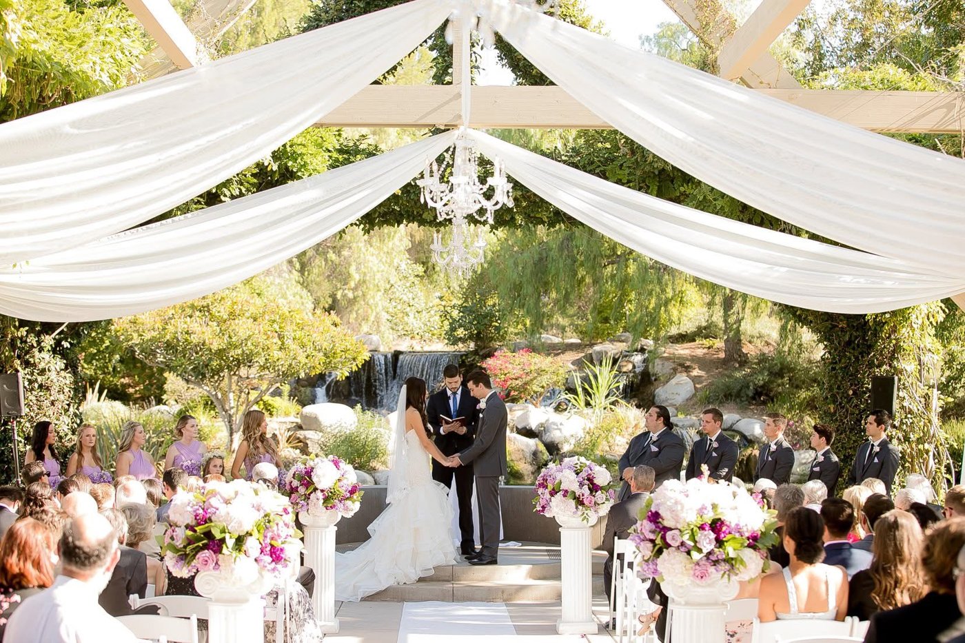 Brooke & Troy at their ceremony