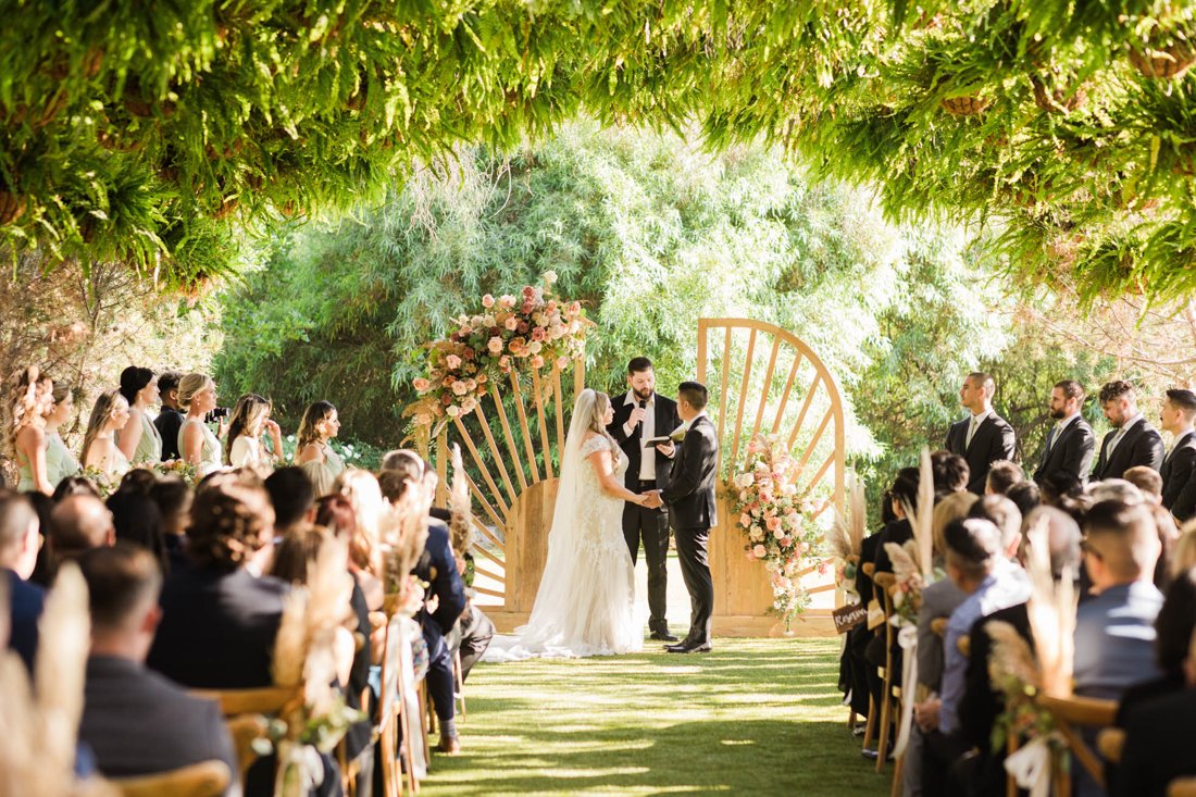 Eric & Jacqueline at their ceremony